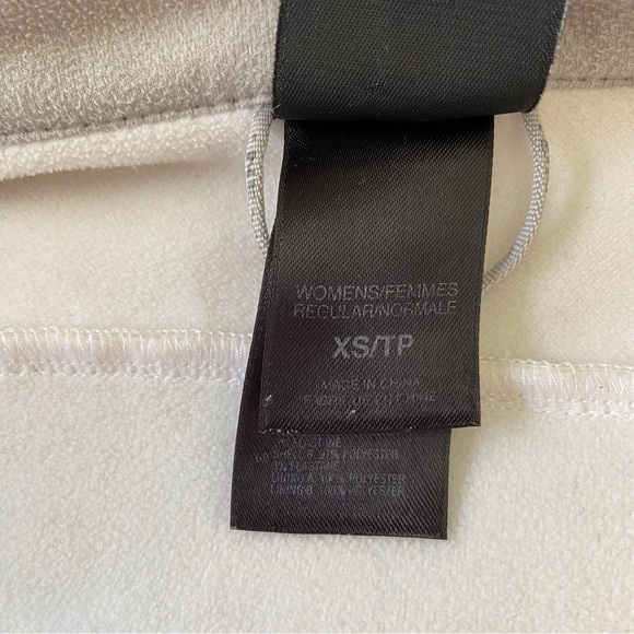 ECRU THE North Face zip up jacket off white mid season coat XS soft liner active - Picture 9 of 16